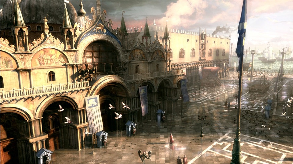 Renaissance Italy as portrayed in Assassin's Creed II.