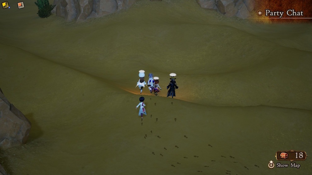 The desert in Bravely Default II