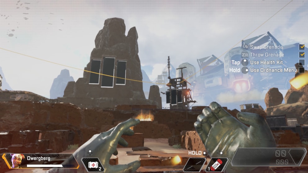 Apex Legends for Nintendo Switch missing thermite texture