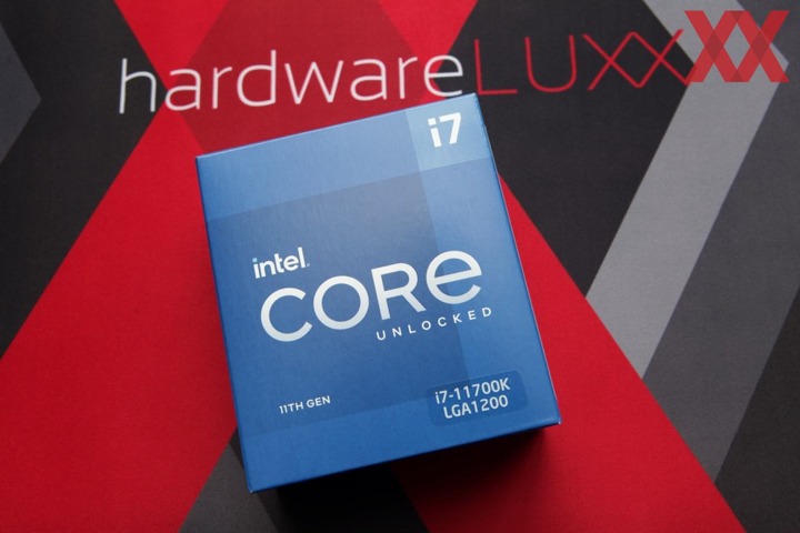 i7-11700K retail box at hardwareLUXX