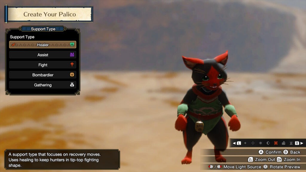 Monster Hunter Rise review Palico creator