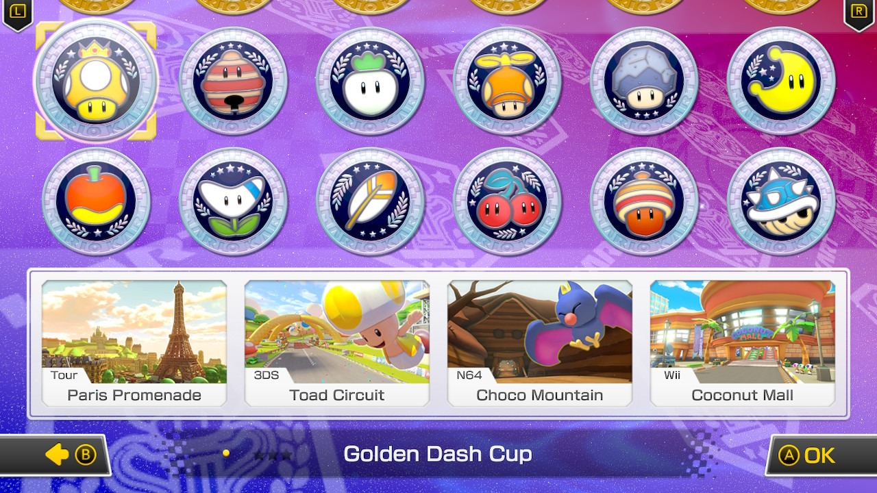 Golden Dash Cup overview