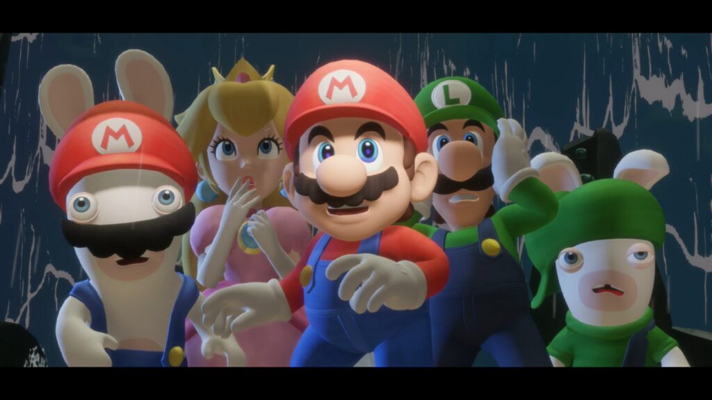 Mario and the gang on Sparks of Hope