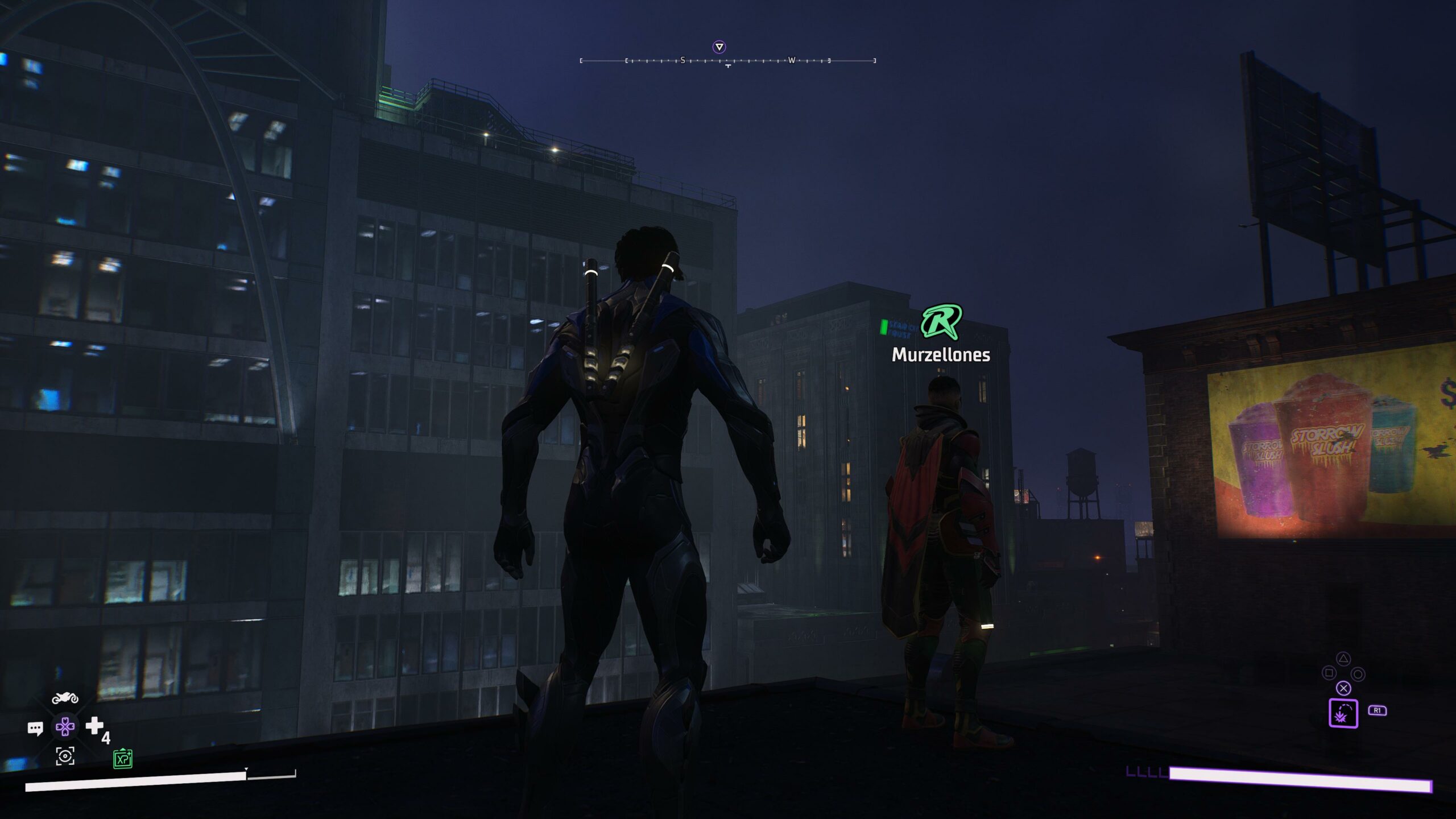 Screenshot from a random co-op session in Gotham Knights