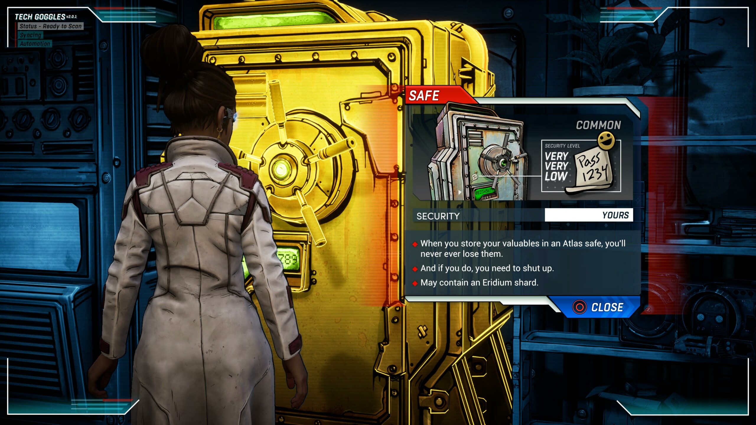New Tales from the Borderlands PS5 review, borderlands humor is everywhere.