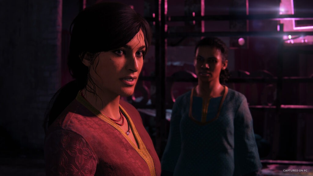 Chloe and Nadine in Uncharted Lost Legacy