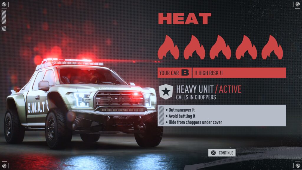 Highest level of Heat in Need for Speed Unbound