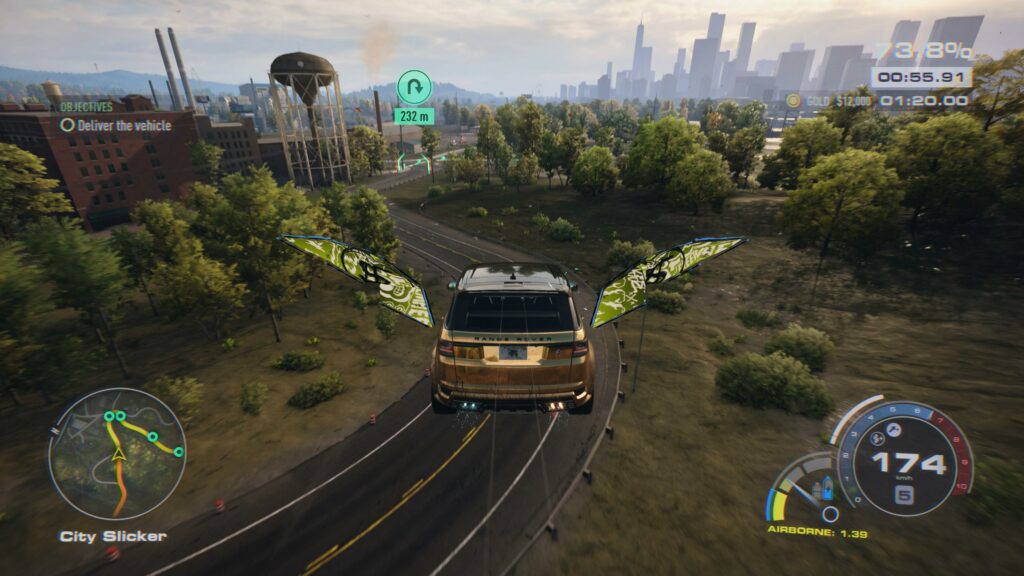 Big air time in Need for Speed Unbound