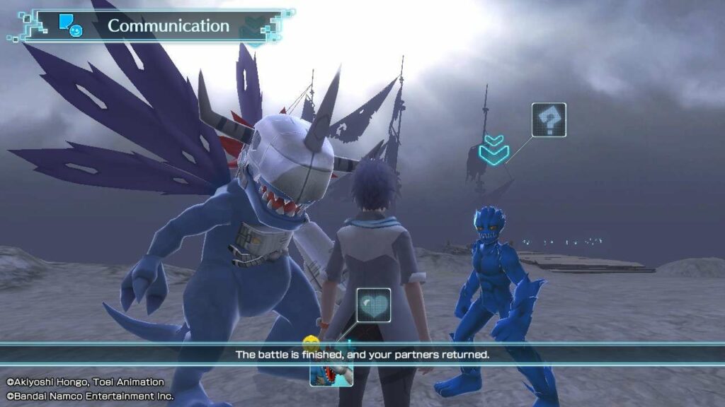 Talking to Digimon