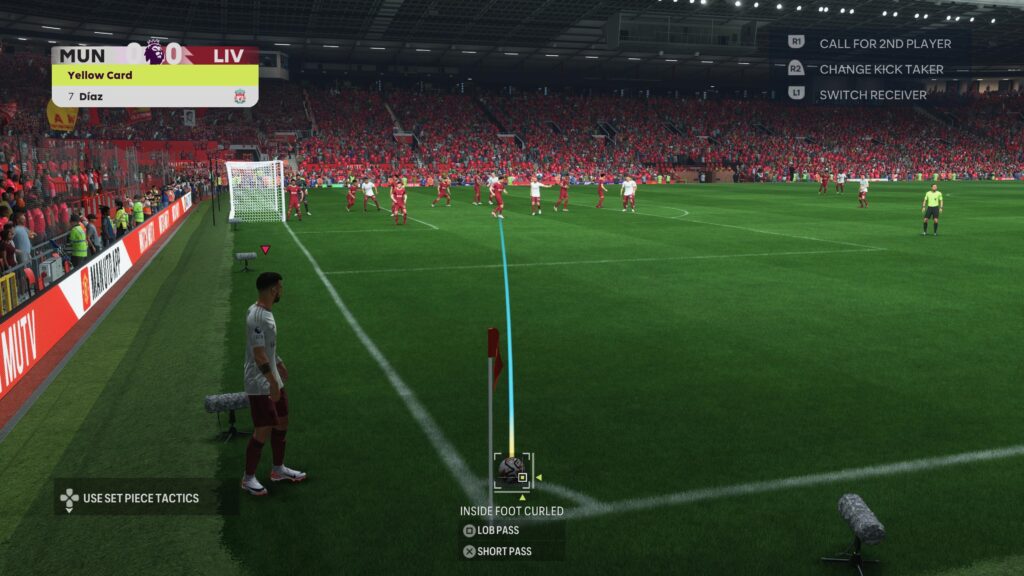 New set piece action from EA Sports FC 24