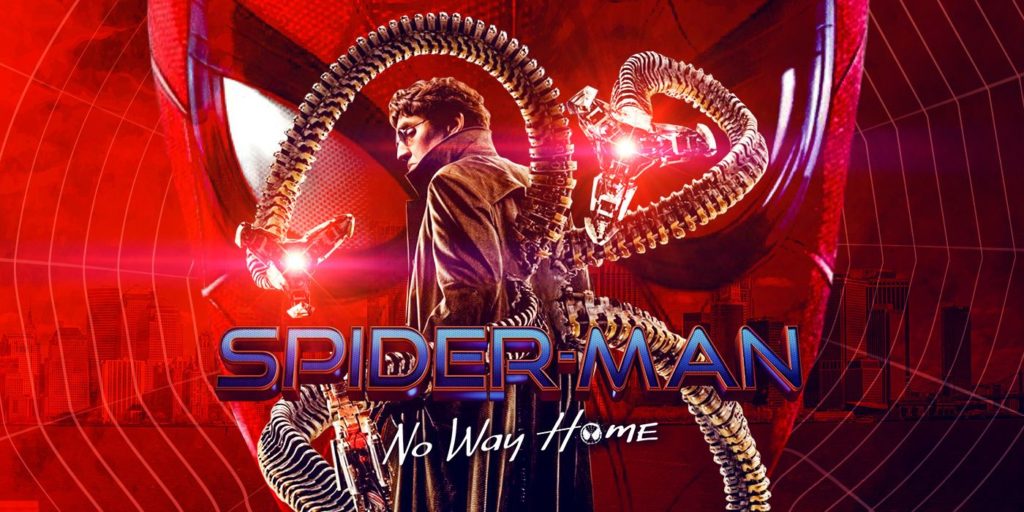 One of the Spider-Man No Way Home banners.