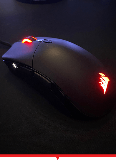 Mouse with red RGB
