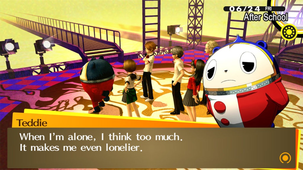 Teddie hitting the feels