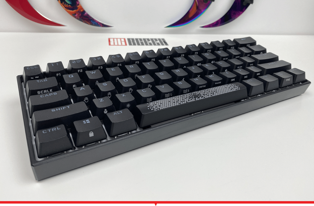 Keyboard on the desk