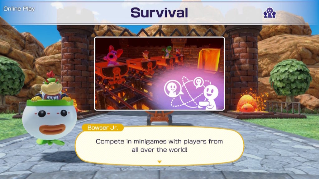 Survival mode in Mario Party Superstars
