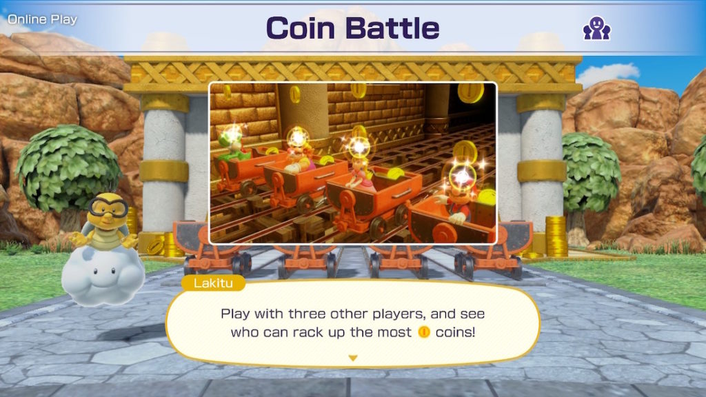 Coin Battle in Mario Pary Superstars