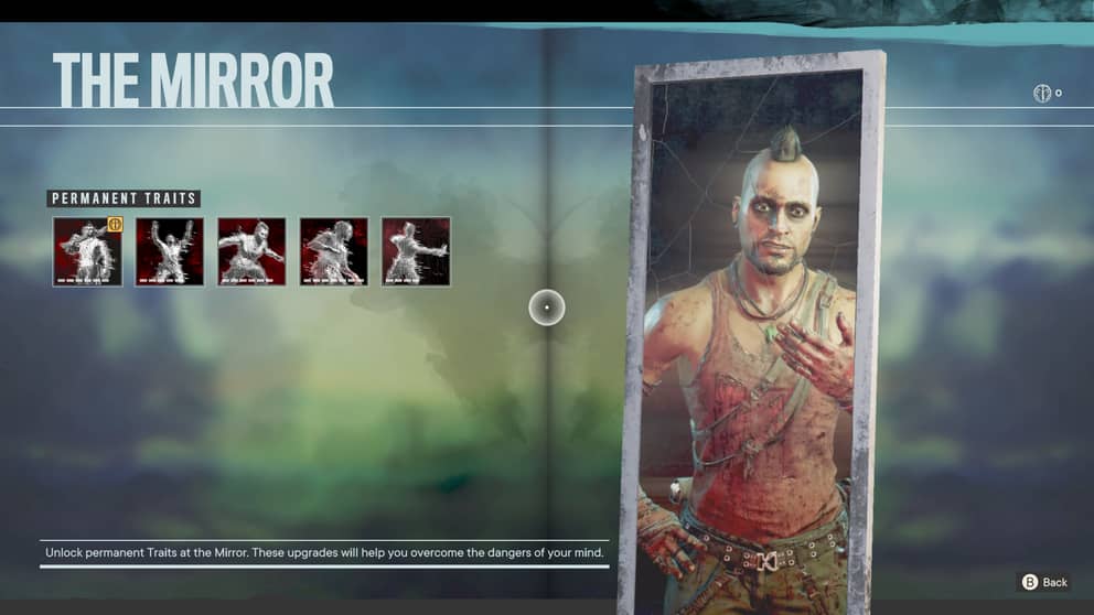 Far Cry 6 DLC: Vaas the mirror menu