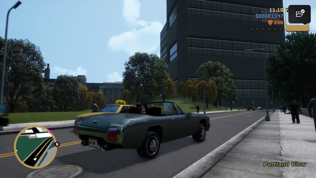 Cruising in Grand Theft Auto III