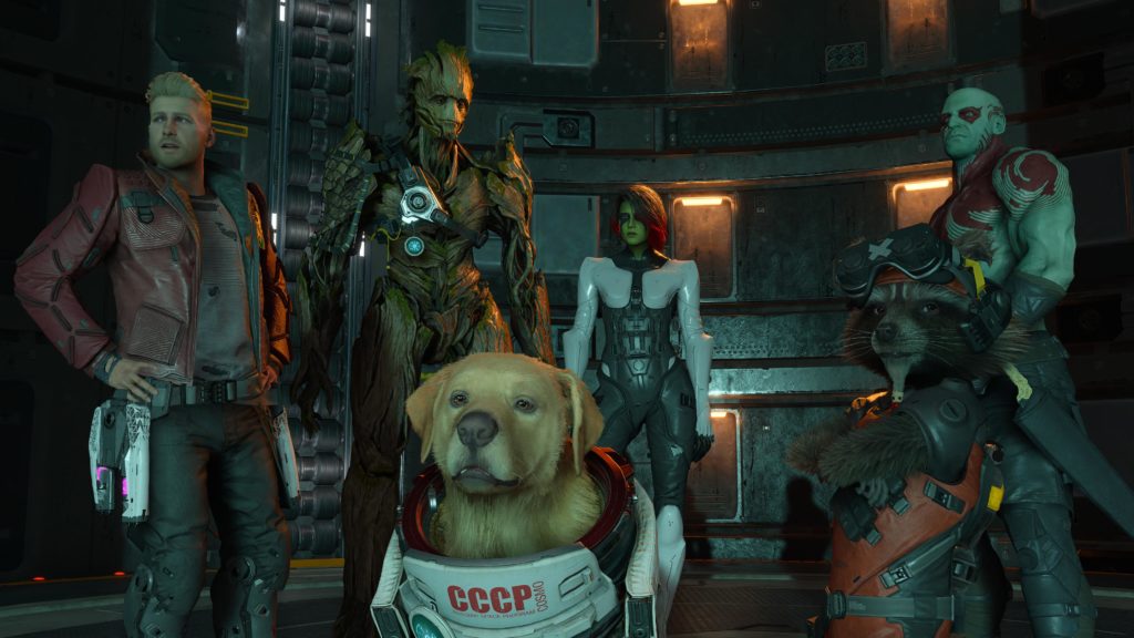 Guardians of the Galaxy with Cosmo