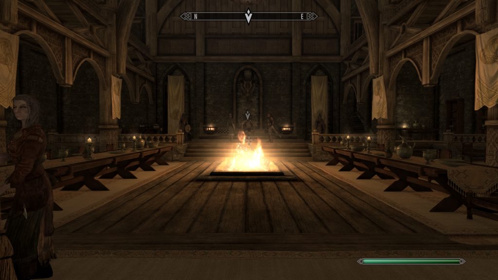 Indoors lighting on Skyrim Anniversary Edition