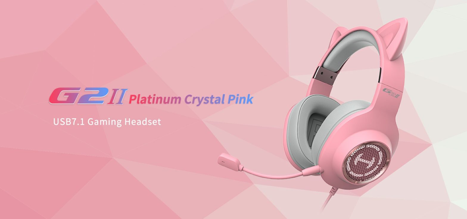 Edifier G2 II Pink headset