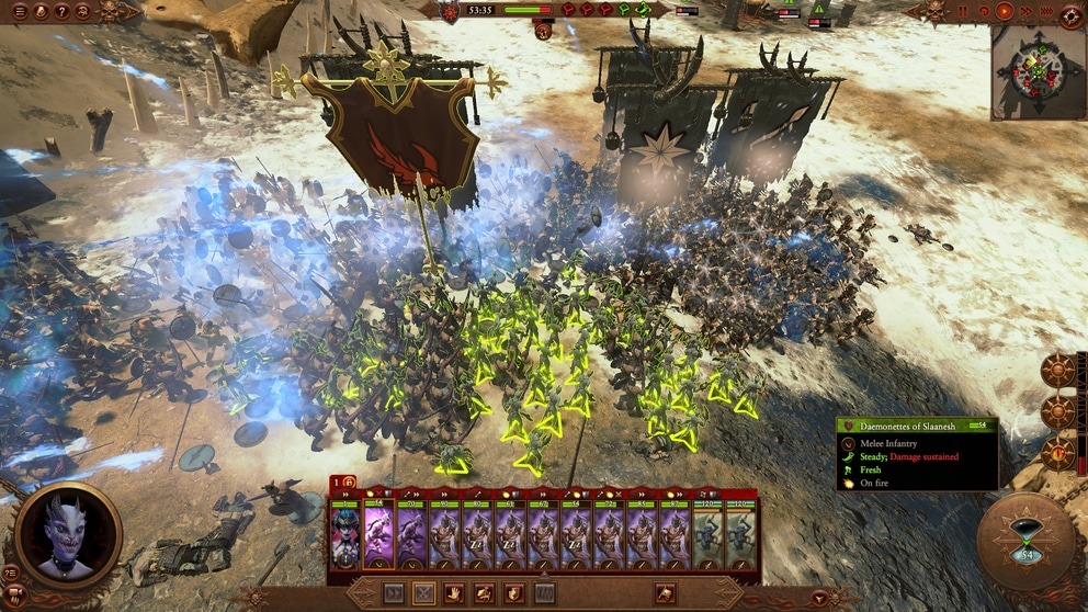 The green outline can be really disturbing in Total War: Warhammer 3