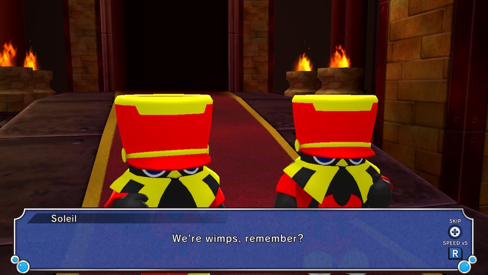 Cut scene in Klonoa