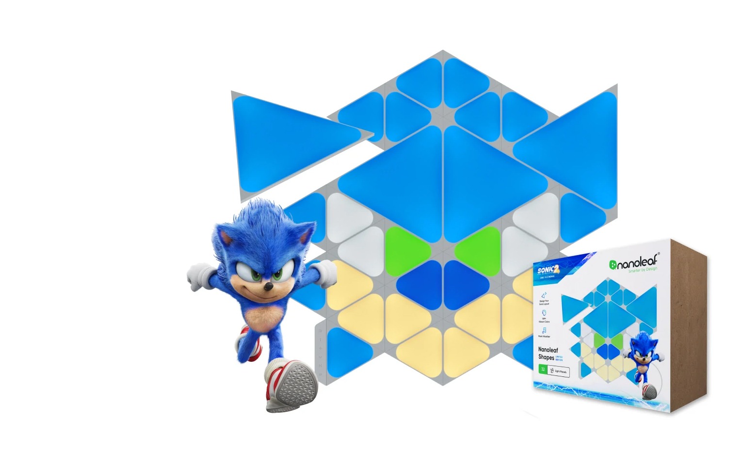 Nanoleaf Shapes Sonic The Hedgehog Limited Edition Bundle