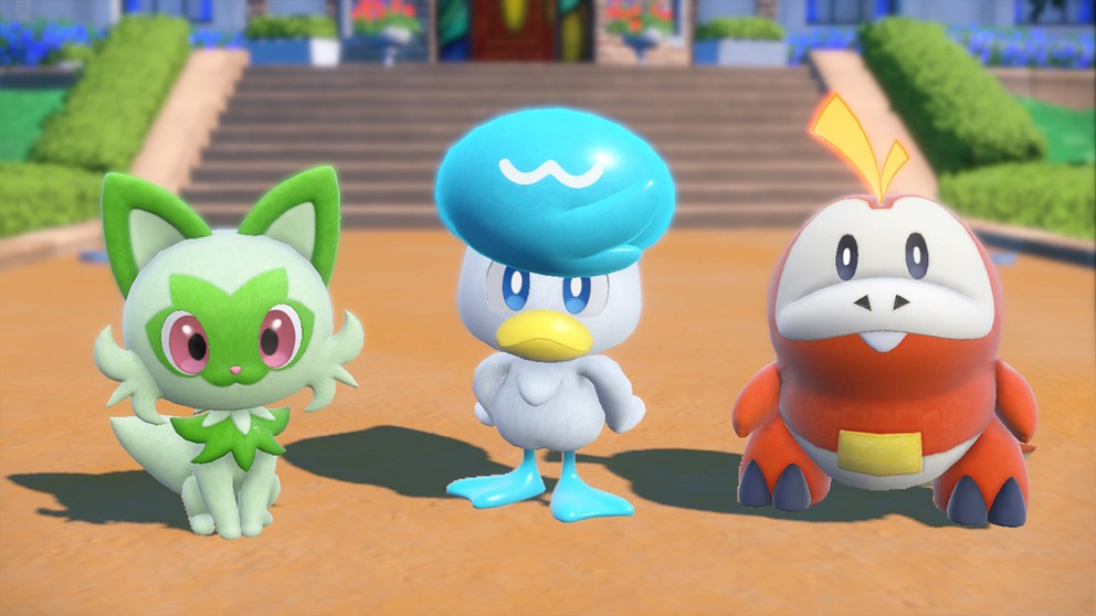 3 starter Pokémon