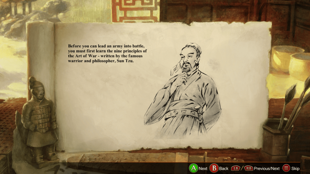 Sun Tzu is your mentor for the advanced tactics in Age of Empires 2: Definitive Edition Xbox version