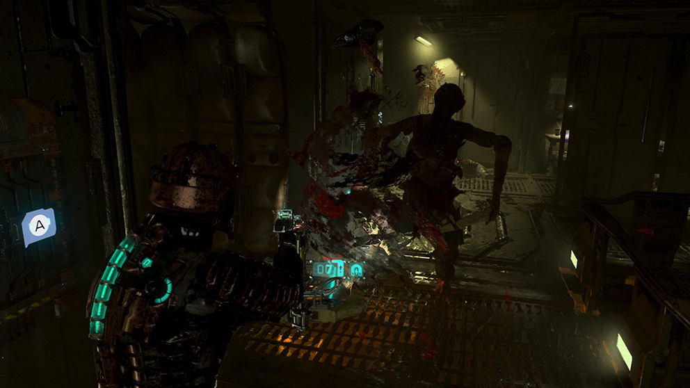 Vrex behind the controller: Dead Space
