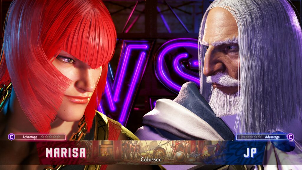 Street Fighter 6 Marisa vs JP