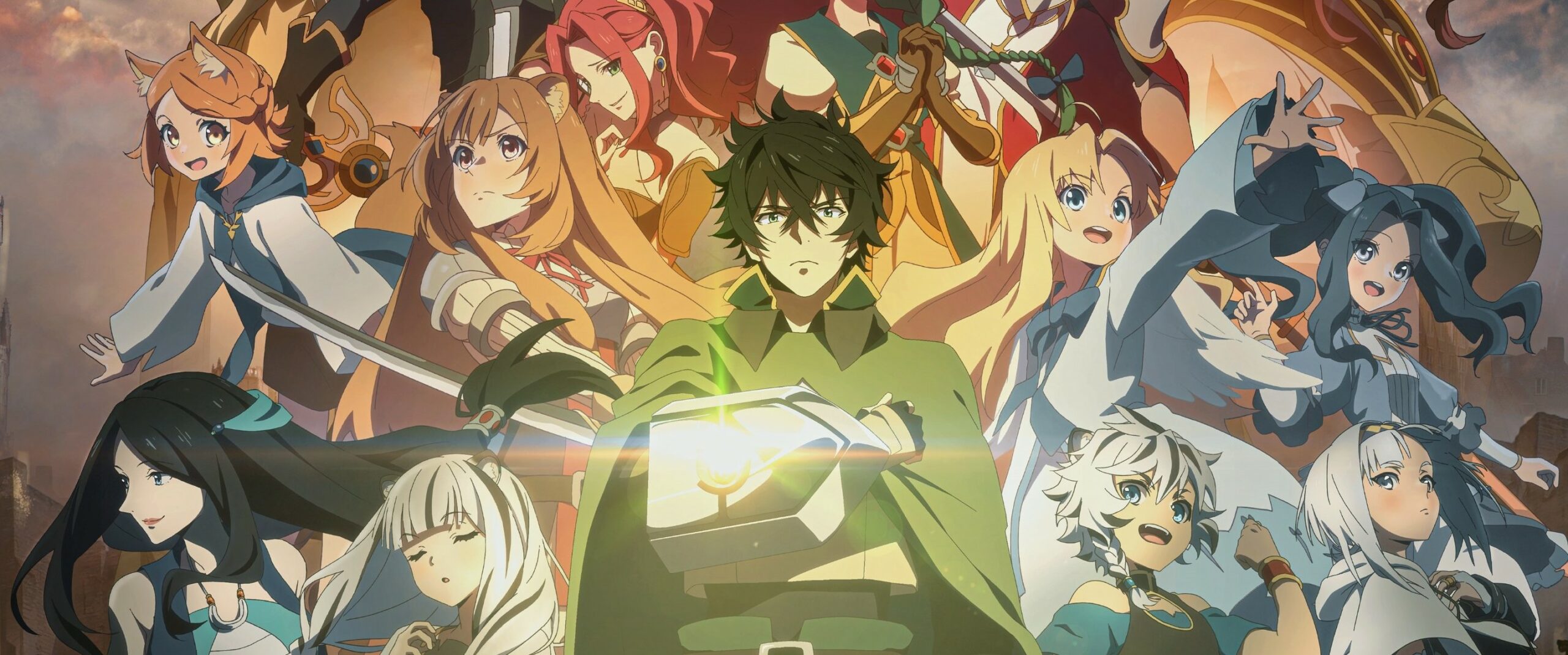 Fall 2023 anime feature image: The Rising of the Shield Hero (Season 3)