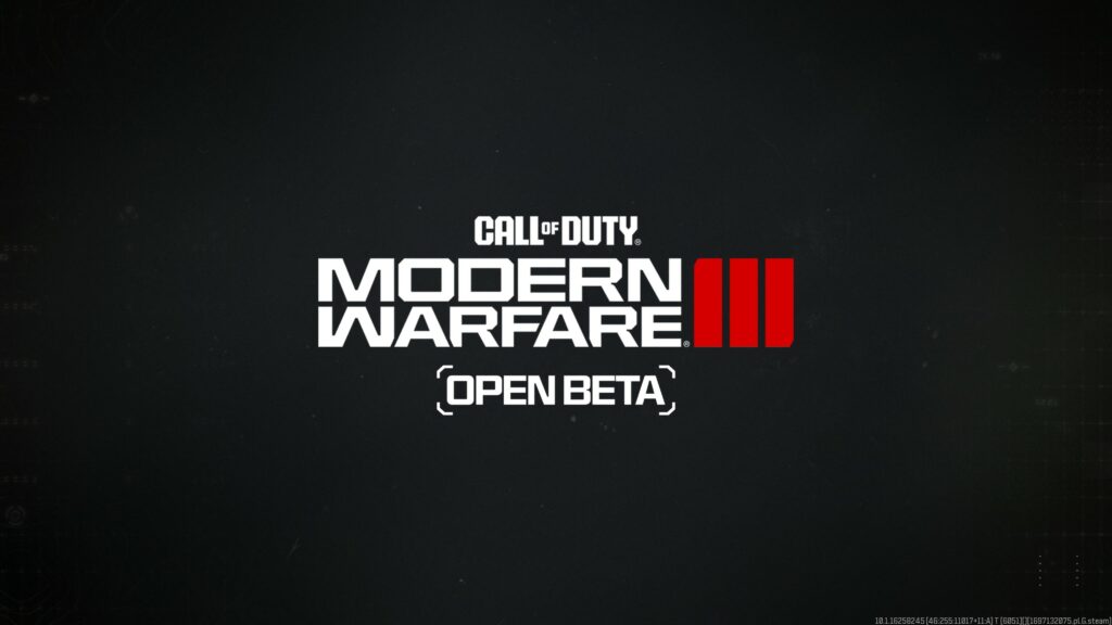 Modern Warfare 3 Open Beta