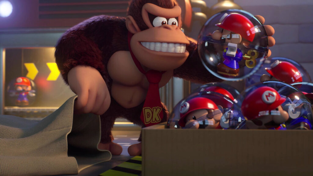 Mario Vs. Donkey Kong: Donkey Kong steals the toys