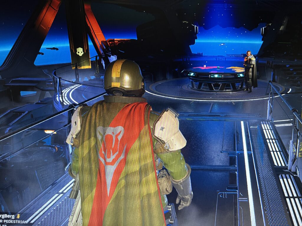 Screenshot of game on the BenQ Zowie XL2566X+