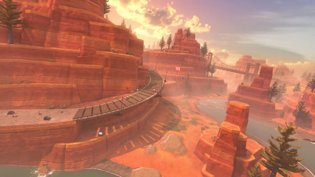 Mario Kart World - Canyon Track
