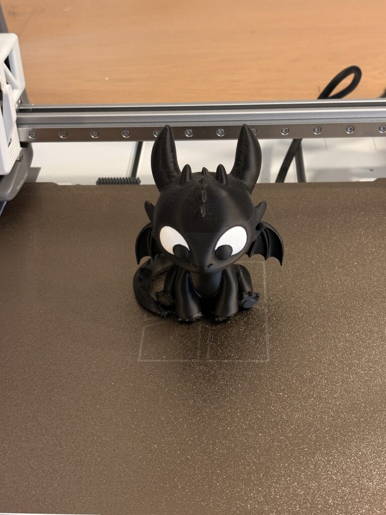 Bambu Lab A2L - Toothless 3D Print